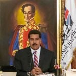 Nicolás Maduro preside una reunión del Gobierno, el pasado miércoles