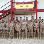 Último contingente de guardias civiles