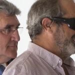 Juan Lanzas a su llegada a la reunión de la comisión de investigación del parlamento andaluz sobre los ERE.