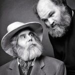Joan Martí Royo (abajo) como Walt Whitman y Alberto García Demestres