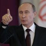 El presidente ruso, Vladimir Putin