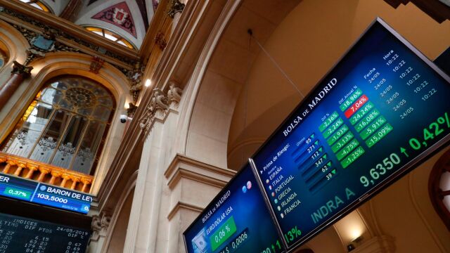 Imagen de la bolsa de Madrid