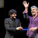 El director de «El desconocido del lago» recogió el Giraldillo de Oro