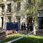 Los Mossos, en el lugar de los hechos