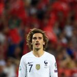 Antoine Griezmann, en el partido que la selección francesa perdió con Turquía