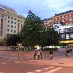 Plaza Margaret Thatcher en el Distrito de Salamanca