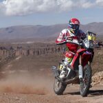 El piloto español Marc Coma del equipo Red Bull KTM