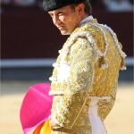 Luis Miguel Encabo, en su último paseíllo en Las Ventas, en 2011