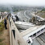 El Alvia Madrid-Santiago descarriló el 24 de julio del año pasado