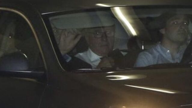 El ex comisario de Barajas Carlos Salamanca, en una imagen de archivo tras declarar en la Audiencia en 2014
