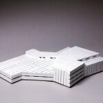 Una de las obras que forma parte de la exposición «Espacio Vital», que podrá verse en el Corte Inglés de Ademuz hasta el próximo 28 de febrero