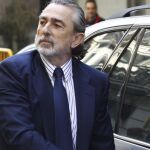 Francisco Correa, presunto cabecilla de la trama Gürtel, a su llegada a la Audiencia Nacional
