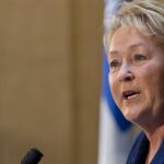 Pauline Marois, jefa del Gobierno de Quebec y líderl del Partido Quebequés.