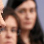 Alfredo Pérez Rubalcaba se reunió ayer con asociaciones de mujeres