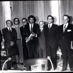 Firma de los pactos de La Moncloa