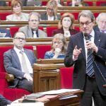 El president de la Generalitat se compromete con ERC, ICV y la CUP a no utilizar la consulta como arma electoral