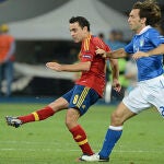 Xavi y Pirlo, los dos faros de España e italia se apagan
