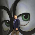 Brian Krzanich, CEO de Intel, durante la presentación