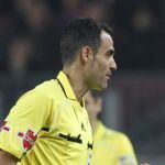 Carlos Velasco Carballo, durante un partido de Liga