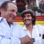 El ganadero Fernando Domecq junto al diestro Morante de la Puebla