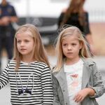 Las Infantas Leonor y Sofía, en septiembre
