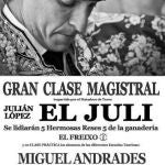 El Juli, profesor en La Malagueta