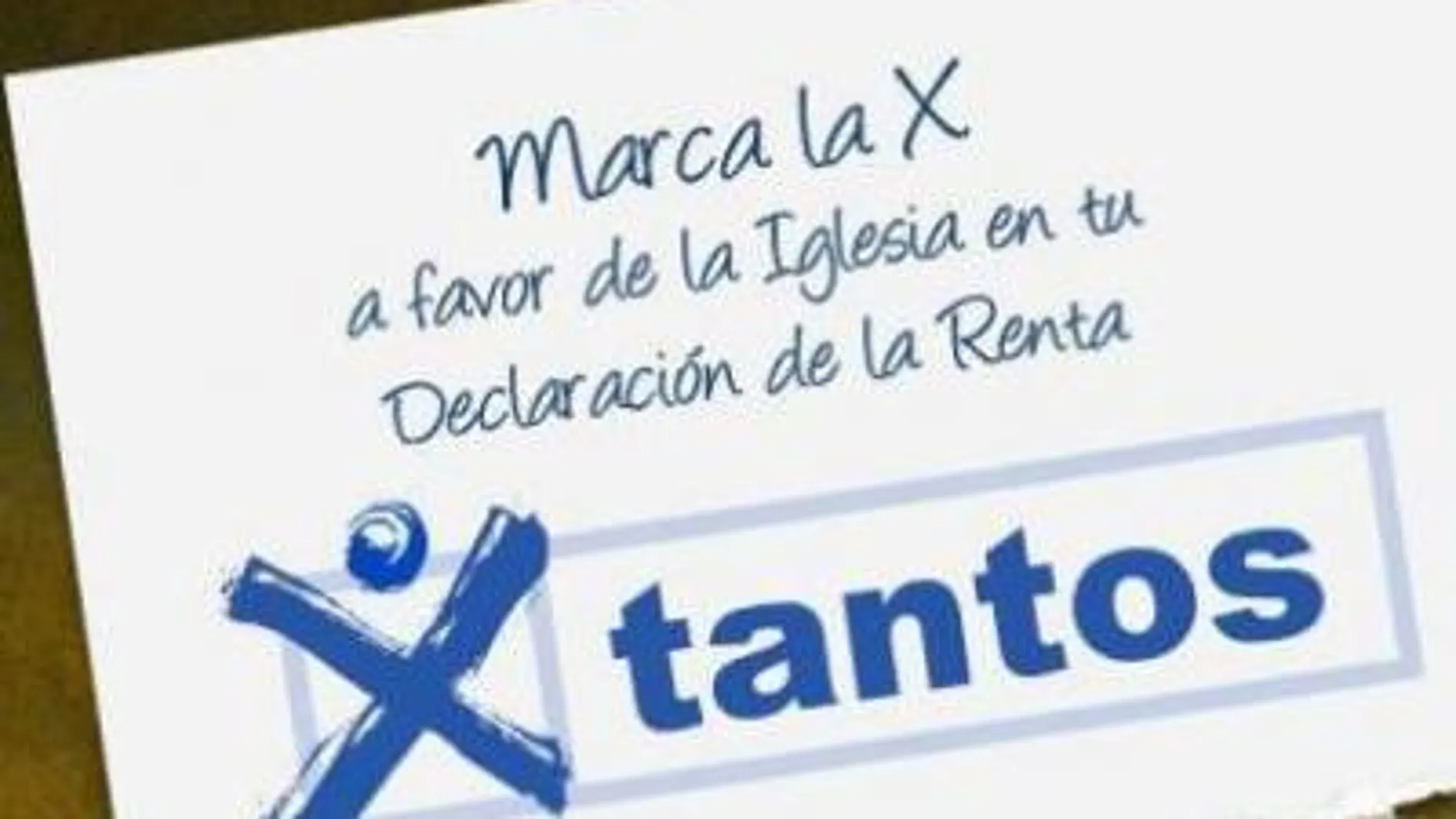Campaña de apoyo a la X en la Renta para la Iglesia