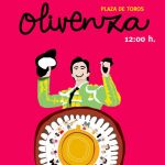Cartel anunciador del tentadero público de Miguel Ángel Perera en Olivenza