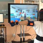 Rehabilitación del miembro superior mediante un sistema de realidad virtual y sensores inerciales