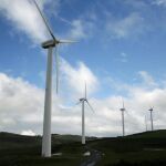 Un parque eólico en Asturias