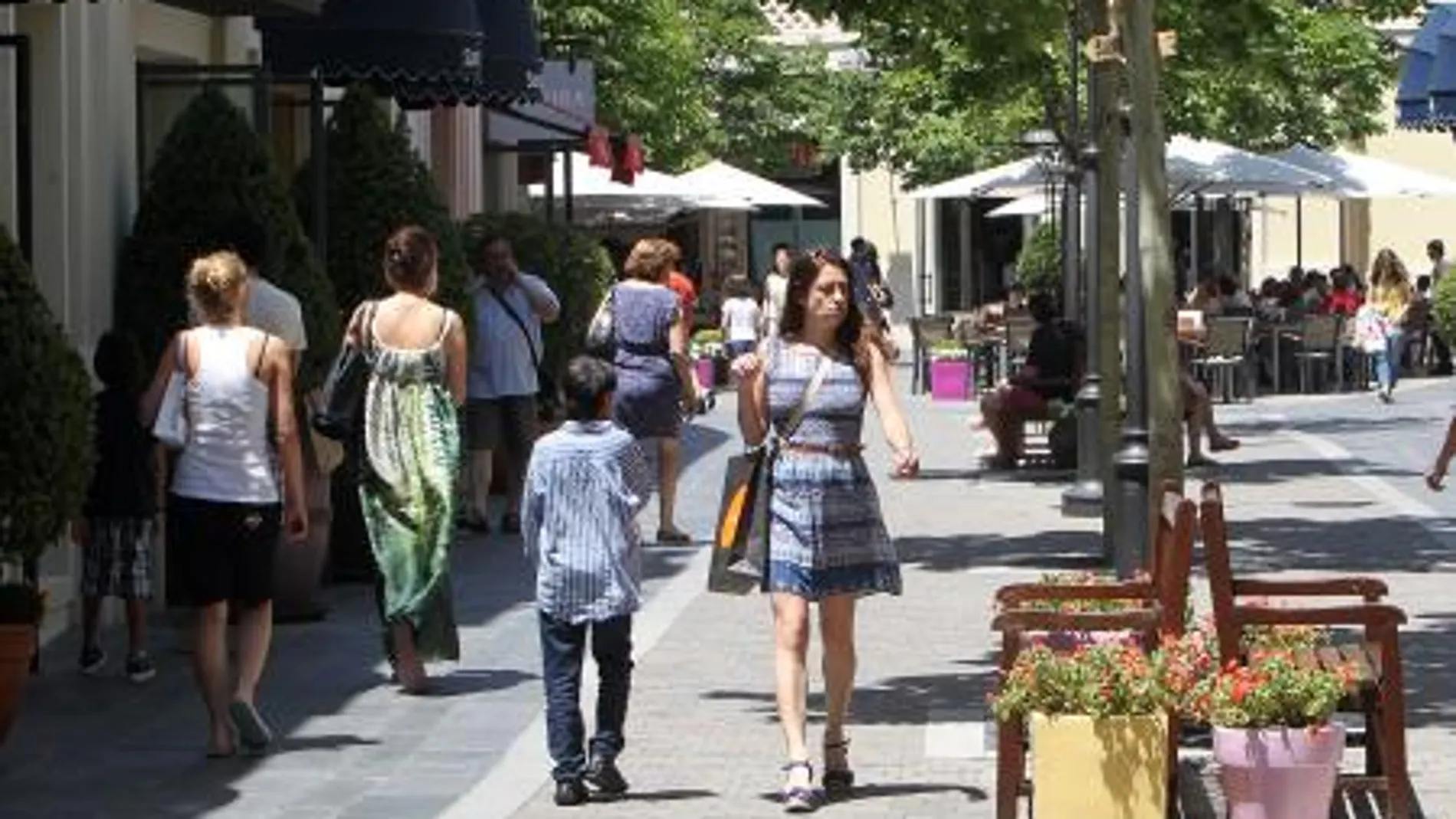 Las Rozas Village, uno de los puntos comerciales más turísticos de la región