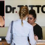 Melanie Griffith acude a un centro de borrado de tatuajes en Hollywood