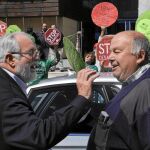 Cañete sufrió un escrache antes de su intervención en Oviedo