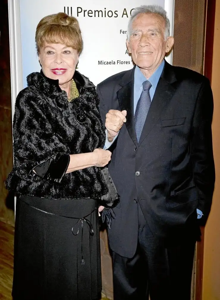 Fernando Guillén, junto a su ex mujer, Gemma Cuervo