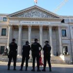 La Policía blindará los accesos al Congreso de los Diputados para evitar altercados