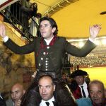 El rejoneador Diego Ventura, esta tarde en Zaragoza