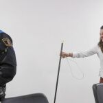 Beatriz Arceredillo, nueva alcaldesa de Parla, durante el Pleno de elección el pasado viernes 14 de noviembre