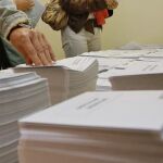Villarroya finaliza la votación a los 2 minutos