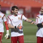De Gea, Casilla y Reina