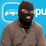 Imagen de la burla de «La Tuerka» sobre el PP