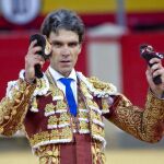 José Tomás, durante su paseíllo en el pasado Corpus de Granada