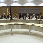 El ministro de Hacienda, Cristóbal Montoro preside la reunión del Consejo de Política Fiscal y Financiera.