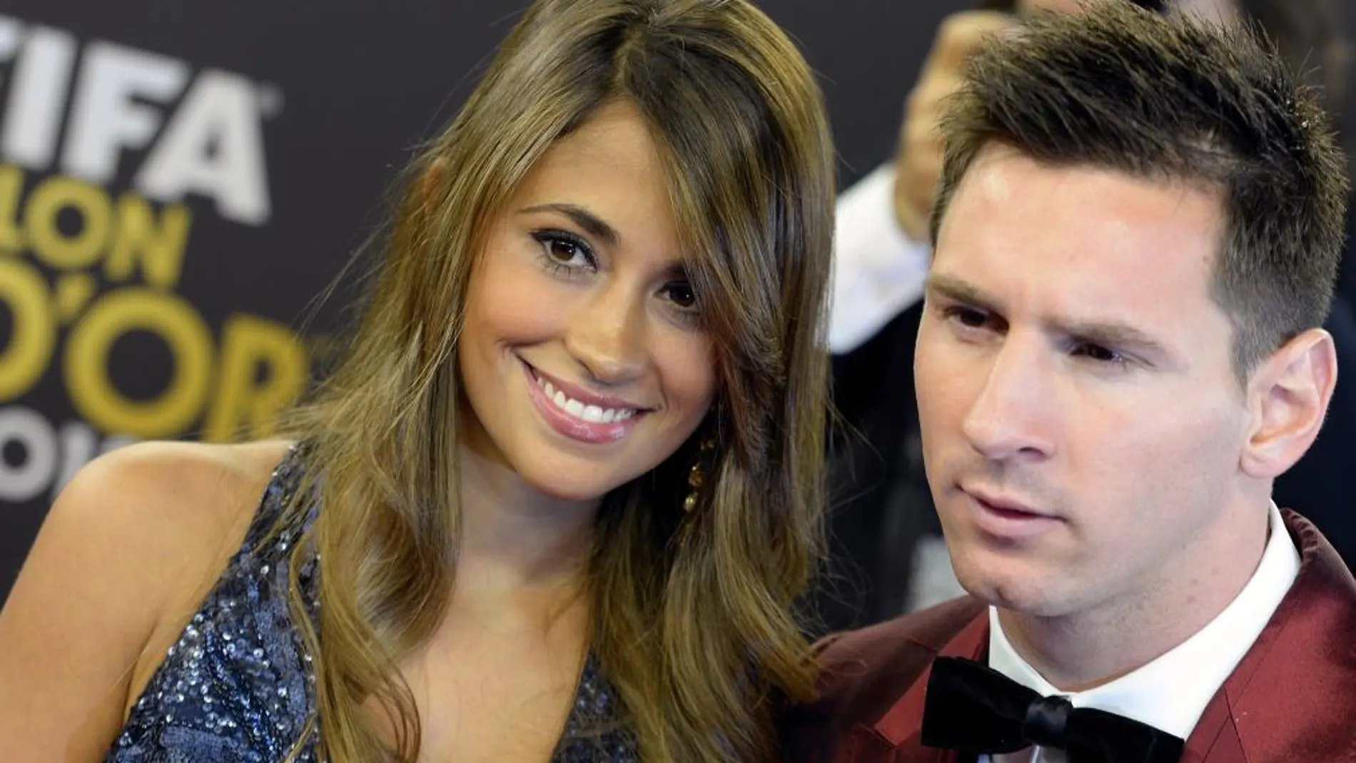Messi y Antonella Roccuzzo