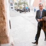 El presidente del CJC, Vicente Garrido, entrando en la sede del organismo