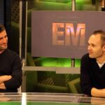 Iniesta, durante la entrevista al programa «El Marcador» de BarçaTV