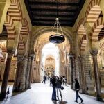 Imagen del interior de la Mezquita-Catedral de Córdoba