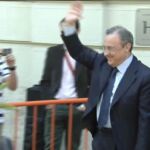 Baño de masas de Florentino