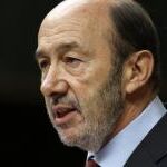 El secretario general del PSOE, Alfredo Pérez Rubalcaba
