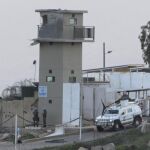 Torre de observación en la que se encontraba el soldado español