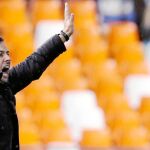 Nico Estévez debutó como entrenador del Valencia ante el Gimnástic